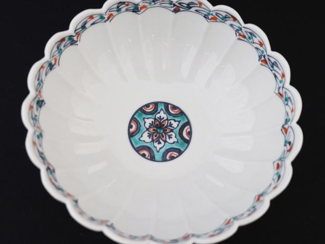 九谷焼　 5.2号鉢　丸小紋　a01 食器 キッチン雑貨 キッチンアイテム 雑貨 お皿 食卓 テーブルコーディネート 盛り付け 