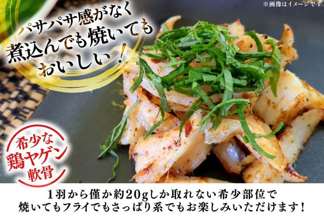 鶏肉 軟骨 若鶏 鶏軟骨 1kg 2p [ミヤケイフード 宮崎県 美郷町 31bp0001] 小分け 冷凍 ヤゲン軟骨 ヤゲン なんこつ とりにく