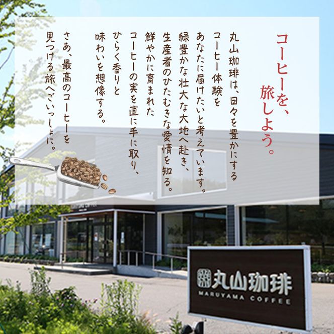 コーヒー 丸山珈琲 定期便 粉 ドリップバック 深煎り 中煎り 4回定期 珈琲 ドリップコーヒー ブレンド  小諸ブレンド 四季を感じるスペシャルティコーヒー