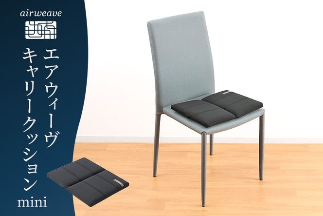 エアウィーヴ キャリークッションmini | airweave おすすめ エアウィーブ air weave 洗える 洗濯 クッション 座布団 椅子 持ち運び ベルト付き