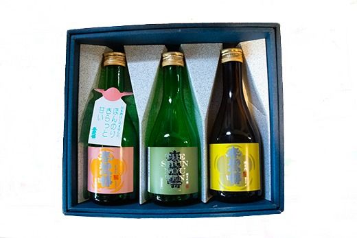 【春鶯轉】飲み比べセット（300ml×３本） 日本酒 お酒 お試し おためし 純米酒 純米吟醸酒 小瓶 萬屋醸造店 春鶯轉 山梨 銘酒 富士川町