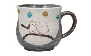 九谷焼 マグカップ・シマエナガ