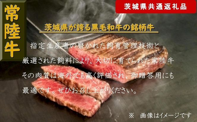 169-26-043 【4か月定期便】【常陸牛】ステーキ用肉 約500g【定期便】計4回 総量約2,000g（茨城県共通返礼品）【 常陸牛 茨城県 日立市 】