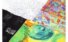 アール・ド・ヴィーヴル　ハンカチスカーフ（大判） 142069_DA004