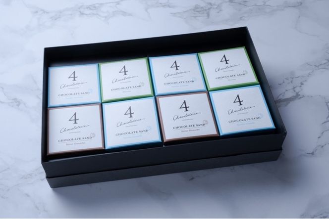 【スイーツ】チョコレートサンド8個入（バニラ、四日市抹茶、ビター）-[G360]