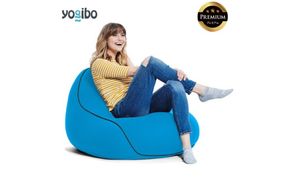 Yogibo Lounger Premium（ヨギボー ラウンジャー プレミアム）＜アクアブルー＞-[G764-22]