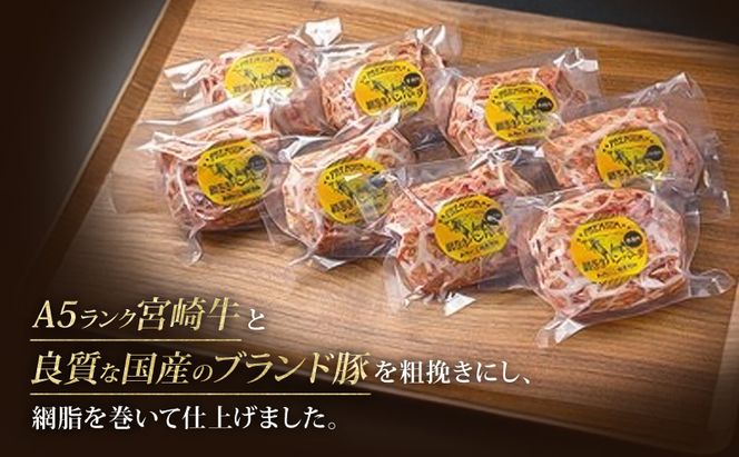 ハンバーグ A5ランク 宮崎牛 180g 12個 セット マ・メゾン 国産 冷凍ハンバーグ 工場直売 惣菜