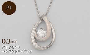 PT900/PT850 0.3ctUP ダイヤモンド ペンダントネックレス HH-019762 SWBT021-pt