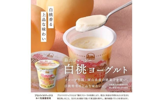 【12カ月定期便】 蒜山ジャージーデザートヨーグルト12個セット（4種類×３個） 詰め合わせ 乳製品 贅沢ヨーグルト スイーツ 白桃 マンゴー ブルーベリー 食べ比べ プレゼント 蒜山酪農 真庭 岡山 ジャージー 牛乳 【hiru-tkb016】