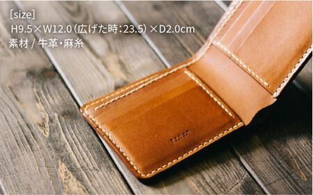 DURAM クラシック 二つ折り 財布 / 2つ折り 革 レザー 9001 糸島市 / Duram Factory ドゥラムファクトリー[AJE053]