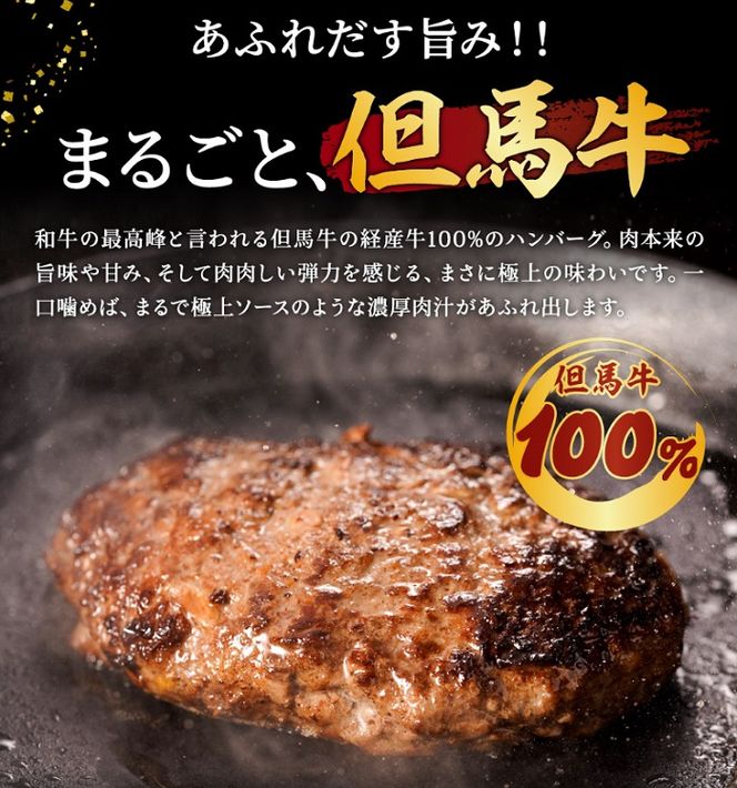 【累計5,000個突破！】但馬牛経産牛ハンバーグ（150g×10個）020AA09N.／個包装 牛肉 黒毛和牛 100% 国産 経産牛 和牛 赤身 味付け ほくぶ バーベキュー bbq キャンプ アウトドア 焼肉 小分け 簡単調理 セット 詰め合わせ 詰合せ 冷凍 お弁当 おかず