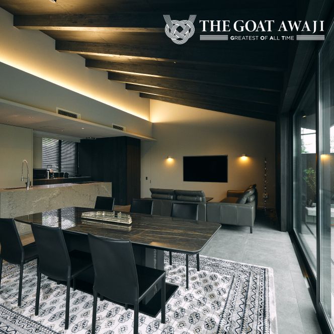 THE GOAT AWAJI（ザ ゴート アワジ） 宿泊券 スイートヴィラA棟/B棟  1泊2食付き 淡路島
