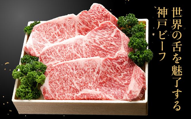 神戸牛 ロースステーキ 600g【200g×3枚】 (TYST5)  牛肉 ステーキ ロース 霜降り ステーキ肉 但馬牛 黒毛和牛 和牛 国産牛 赤身 ステーキ 牛 肉 焼肉 太田牧場 太田牛 神戸ビーフ TYST5【但馬牛太田家】【好評につき1月以降順次発送】