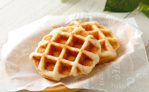 白木牧場 特別 牛乳 を使用した ワッフル ×10個（プレーンのみ）