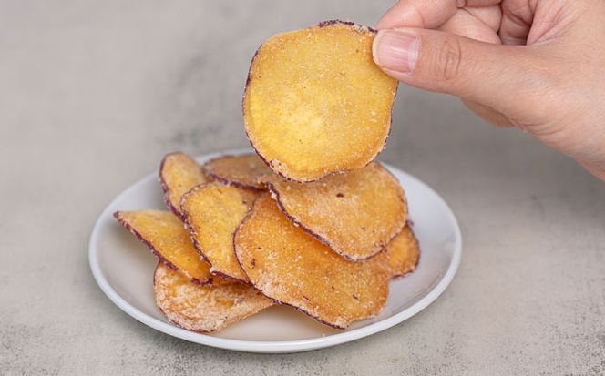 入江農園 さつまいもチップス（プレーン味・塩キャラメル味 各2個）4個入り 糸島市 / いとのKIKORI[AFR004]