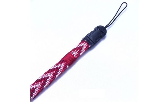 【※使用しない※】組紐 クリップ付 ネックストラップ１