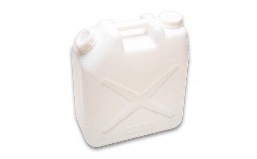 20Lポリタンク水缶（白）004IT01N.／防災グッズ 防災 災害対策 災害対策グッズ レジャー アウトドア アウトドアグッズ