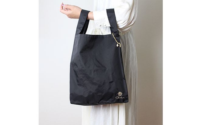 〈Chaleur シャルール〉Ribbon marcheバイオライナープラス消臭【M】サイズ ファッション かばん トートバッグ 手提げ 