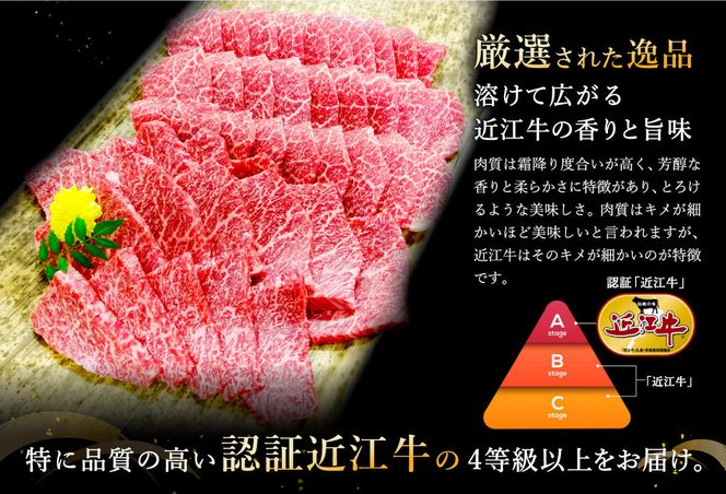 【げんさん】近江牛A5ランク焼肉美味セット【800g】【DG10W】