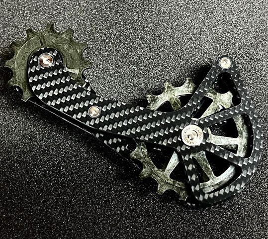 K.CDJビッグプーリーキット V3PLUS シマノ R91 R80系 自転車部品 自転車パーツ 自転車用 部品 パーツ プーリー スーパーエンジニアプラスチック 愛知 愛知県 日進市