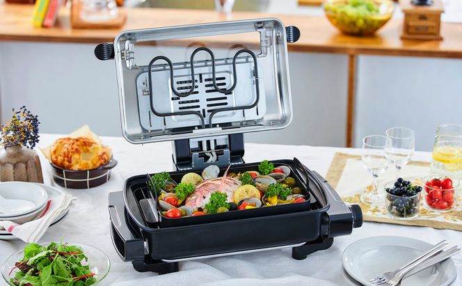 ロースター マルチロースター EMT-1103-B ブラックホット アイリスオーヤマ キッチン用品 調理家電 