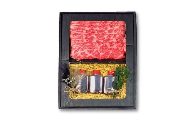 博多和牛 A5ランク 赤身 しゃぶしゃぶ セット（あご出汁濃縮タイプ付き）雌≪築上町≫【KRAZY MEAT】肉 牛肉 A5 和牛 肉 鍋[ABEN045]