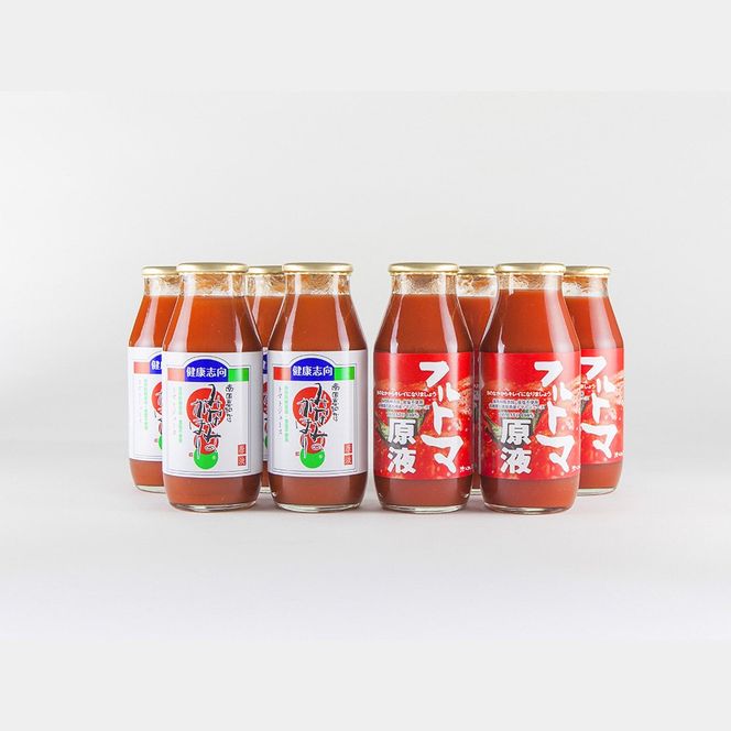 飲みくらべセット 8本 （みなみのかほり＆フルトマ原液／各 180ml）【池トマト】 [BQAG006]