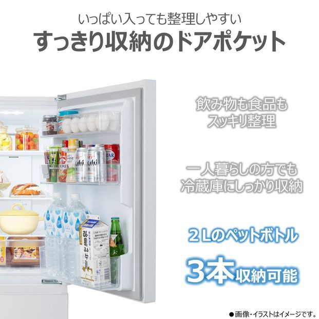 東芝 冷蔵庫 【標準設置費込み】 180L 2ドア 右開き 冷凍冷蔵庫 GR-Y18BP(WS) 141305_KV187