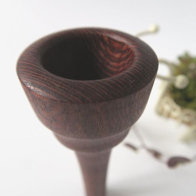 木製マウスピース（トロンボーン＆ユーホニューム用） レースウッド ［195S03］ 木製マウスピース トロンボーン ユーホニューム 木製 マウスピース 軽量 サウンド コントロール アンサンブル 演奏 長時間 疲れない 金属アレルギー 繊維質 衝撃に強い クラシック JAZZ 製品保証 愛知県 小牧市 送料無料