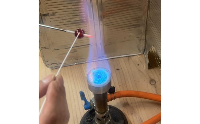 博多びーどろ とんぼ玉作り体験1名様分【粋工房】_HA2039 びーどろ とんぼ玉 体験 工芸 福岡県宗像市 宗像市 福岡 宗像