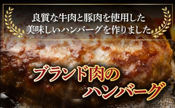 ハンバーグ ５個セット 土佐あかうしと四万十ポーク 国産牛 国産豚 高知県産 yj070!
