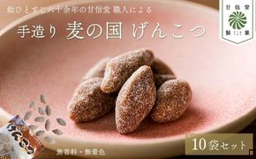 飴 げんこつ飴 10袋 あめ アメ おかし お菓子 おやつ 静岡県 藤枝市 甘信堂製菓