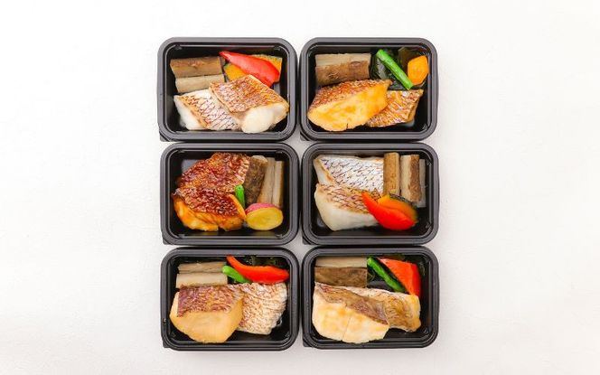 レンジで簡単！近大生まれマダイ惣菜 6種詰合せ（計9食入）おかず お惣菜 西京漬け 近畿大学 詰め合わせ セット 【akd011A】