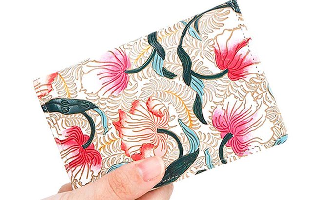 パスケース ノースガーデン コーラル 文庫屋大関 名刺入れ カードホルダー 名刺ケース 名刺ホルダー カード入れ 定期入れ 定期ケース 雑貨 生活雑貨 小物 革小物 革製品 本革 日用品 東京 東京都 墨田区