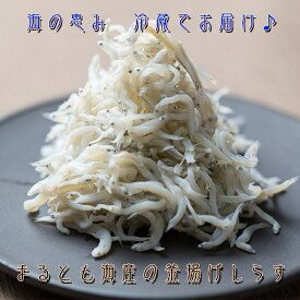 C6039n_【冷蔵】 茹でたて 釜揚げしらす 海の恵み 500g 紀州湯浅湾直送！【しらす干し ちりめんじゃこ シラス】