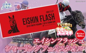 【TVで紹介！】【エイシンフラッシュ】シャーリングフェイスタオル BRTV032