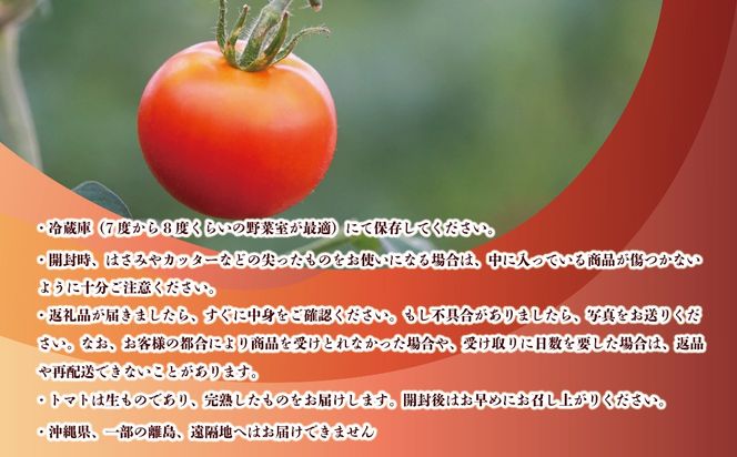 【期間限定（３～７月）】赤坂とまとの完熟セット　DE-1