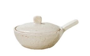 ホワイト：伊賀焼 エッグベーカー（大） ngtn0039-1