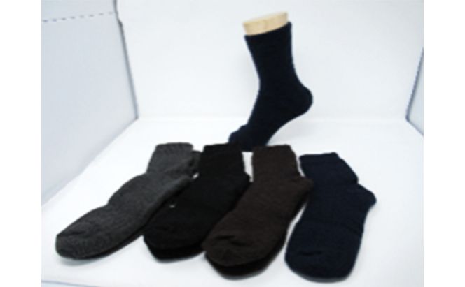 厚手紳士シルク不思議靴下（008260221）