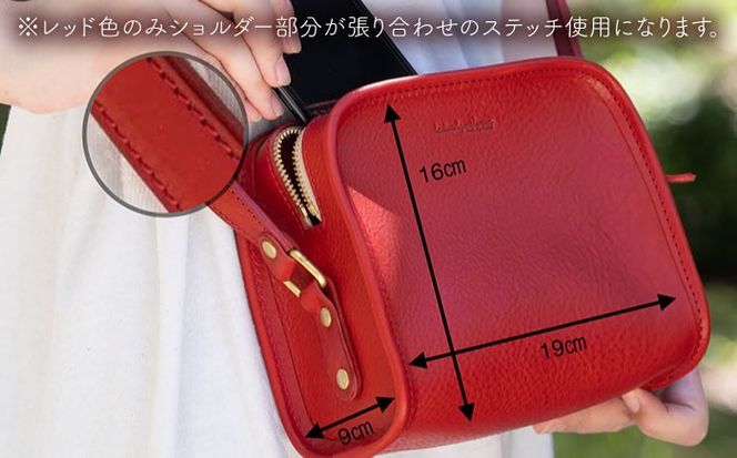 ラウンド ファスナー の ショルダー バッグ 《糸島》【LADIES&GENTLEMEN】 革製品 革鞄 カバン [ADK018] 柔らかくて使いやすい  休日を彩る可愛いショルダーバッグ
