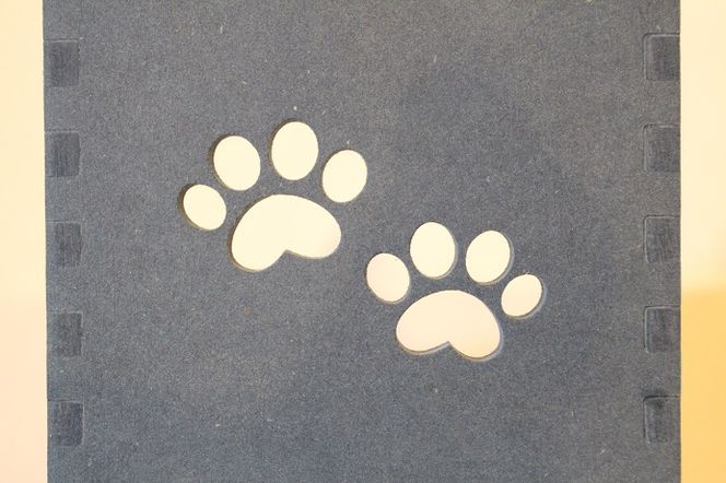 アニマルスマートフォンスタンド ネコ 青 雑貨 日用品 スマホ スマホスタンド 