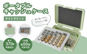 ns097-004-2 カール事務器 手提げ金庫 ポータブルキャッシュケース ライトグリーン CX-003-U 