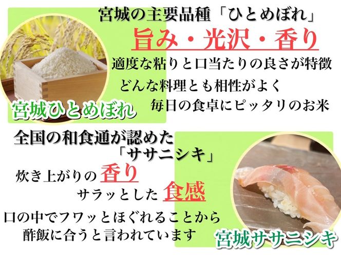 宮城県産 三大銘柄 いいとこ取りブレンド米 わくわく米 5kg / 米 お米 精米 ブレンド米 白米 ご飯 産地直送