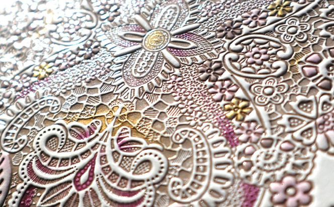 【文庫屋大関】マカロンポーチ アンティークレース＜ピオニー＞【皮革工芸品】 ポーチ ミニポーチ 小物入れ アクセサリー入れ イヤホン入れ 収納 保管ケース 手のひらサイズ  本革 革 皮革 工芸品 工芸 雑貨 ギフト プレゼント 日本製 東京