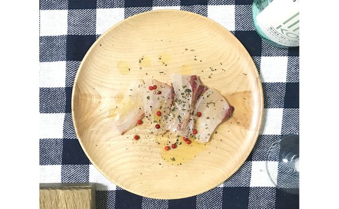 十勝の木のうつわ［天然木製］ 皿 21cm【 工芸品 食器 北海道 十勝 幕別 】