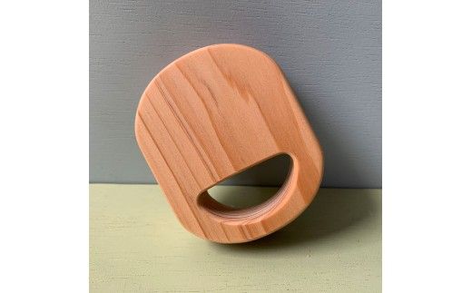 木のおもちゃ ヒノキのガラガラ 土佐市 高知 高知県 土佐市 こうち 返礼品