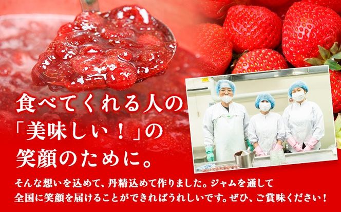 いちご ジャム 果実 ぎっしり！木之内農園の手作りいちごジャム 450g (150g×3本）　《30日以内に出荷予定(土日祝を除く)》 熊本県 南阿蘇村 イチゴ 苺 大粒---isms_kinonsb_30d_r7_8000_450g---