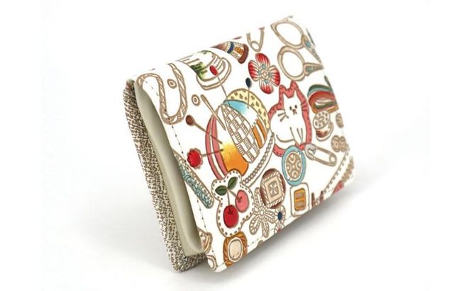 【文庫屋大関】箱まち小銭入れ ソーイング【皮革工芸品】 革製品 工芸品 民芸品 牛革 財布 小銭入れ 小物入れ お祝い ギフト プレゼント 墨田区 東京都