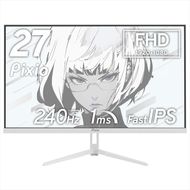 210-3387　Pixio ゲーミングモニター 27インチ FHD 240Hz Fast IPS ホワイト/白 PX279WAVEW【 神奈川県 小田原市 】