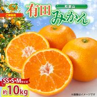 ZJ6089_【2026年先行予約】【ご家庭用】和歌山 有田みかん 約10kg (SS、S、Mサイズ)【湯浅町】